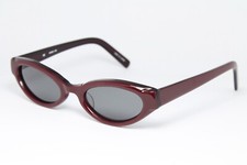 MATSUDA 14606 WNC Original Vintage Sunglasses Burgundy Thick Rare Cool Japan