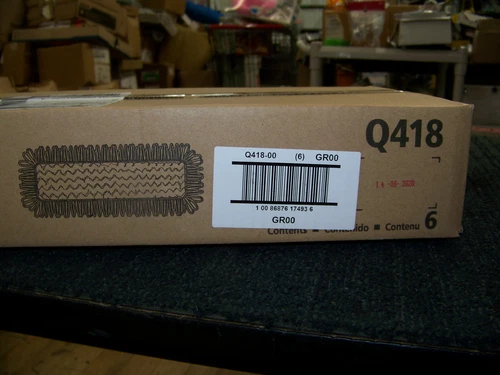Rubbermaid Commercial Hygen 18" Fringed Microfiber Dust Mop Q418 Green New