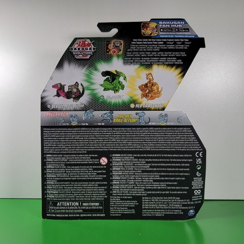Bakugan Evolutions SERPILLIUS ULTRA Starterpack mit Koloss & Neo Dragonoid - Bild 2 von 3