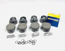 Moresa Flat Top .020" Pistons Moly Rings for 2005-2009 Chevy LS 4.8L 5.3L Float