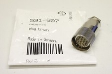 EPIC 531-807 12pin  Stecker Plug rund 100120386 OVP