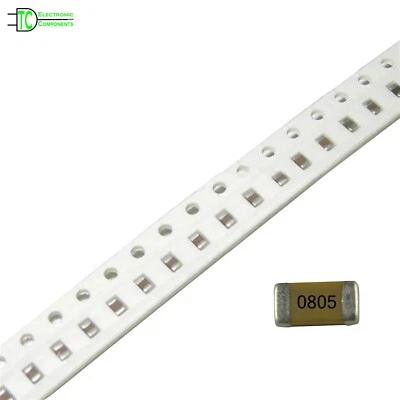 MURATA 0805 Ceramic Chip Capacitors SMD 92 Values available MLCC 0.5pF to 10uF