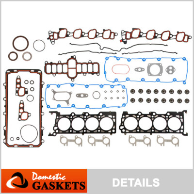 Fits 00-04 Ford F150 F350 Expedition Excursion E150 E250 5.4L Full Gasket Set