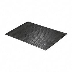 PRO-SAFE 3' Long x 2' Wide, Dry Environment, Anti-Fatigue Matting Black, Viny...