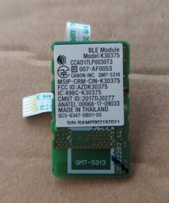 Canon k30375 QM7-5313 BLE Module