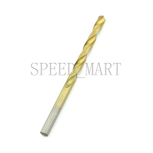 13pc 1.5-6.5mm HSS High Speed Steel Titanium Coated Twist Drill Bit Round Shank - Picture 3 of 4