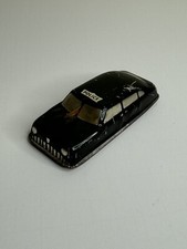 Vintage Argo Police Car Tin With Mounted Gun Toy Car