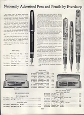 1941 PAPER AD Eversharp Victory Pen Pencil Fountain Bantam Wahl-Oxford Air-Lite