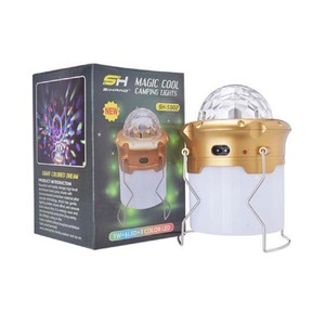 Flashlight-lantern-6-led-3-3-color-laser-light-usb-110-230v