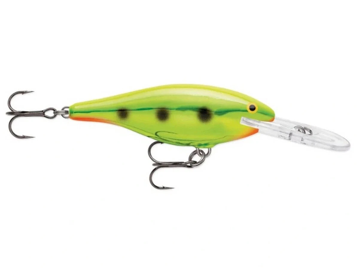 Rapala Shad Rap – Crankbait In Legno Galleggiante Per Lucci E Persici (Varie Taglie E Colori)