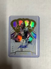 Kalija Lipscomb 2020 Chronicles Draft Picks Crown Royale Auto /10 Gold RC Chiefs
