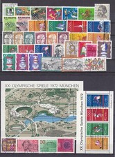 BRD gestempelt w&auml;hlbar Jahr 1970 1971 1972 1973 1974 1975 1976 1977 1978 1979