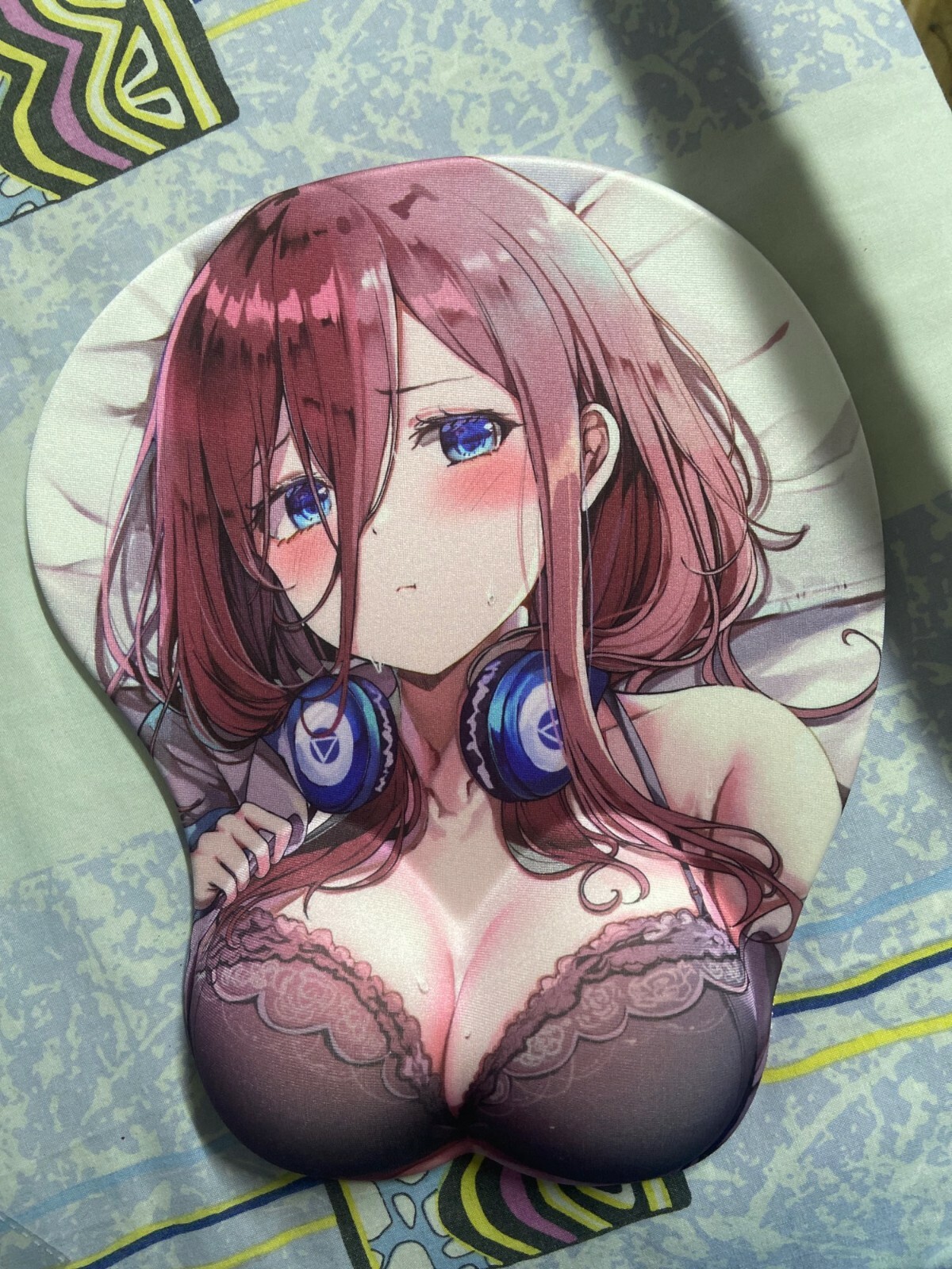 Anime 5toubun no hanayome girls nakano miku bikini Playmat Gaming Mat Desk