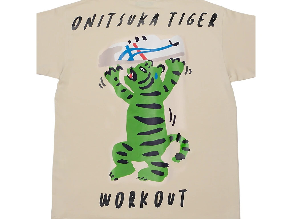 ASK availability first)Onitsuka Tiger OVERSIZED GRAPHIC TEE