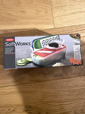 OXO Softworks Stahl Mini Reibe und Hobel Set bunt NEU