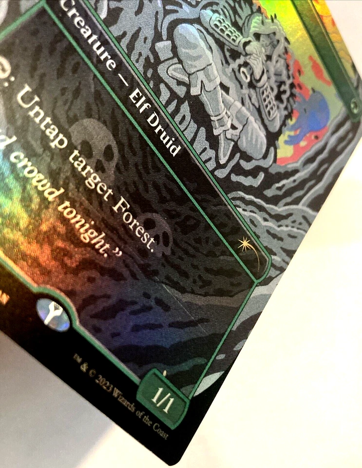 MTG Arbor Elf RAINBOW FOIL Secret Lair Drop 1317 NM - Image 3 of 4