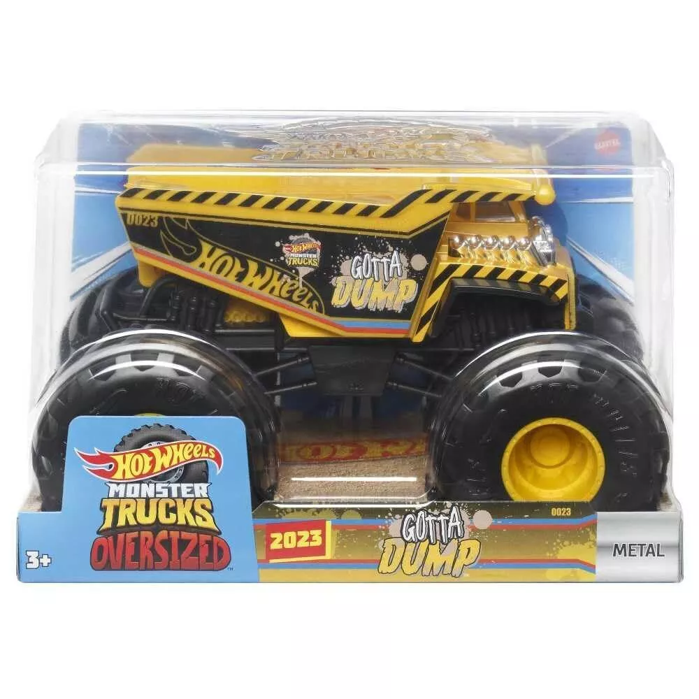 Hot Wheels Monster Trucks, Oversized Monster Truck in 1:24 Scale