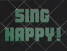 Sing Happy! Souvenir Musical Tribute Program, John Kander & Fred Ebb, NYC, 1978