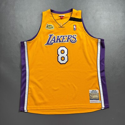 100% Authentic Kobe Bryant Mitchell Ness 99 00 Finals Lakers