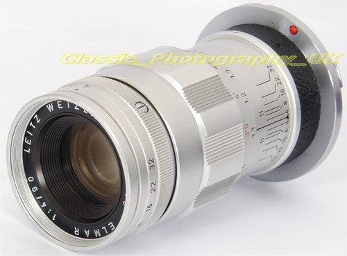 LEITZ Elmar-M 1:4/90mm LEICA M 3-Element Lens for Leica M9 M8 M7 M6 M3 Leica CL - Picture 6 of 16