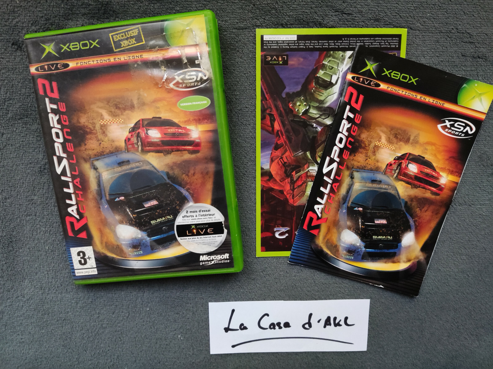 RalliSport Challenge 2 complet sur Xbox Classic 1st gen - FR