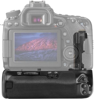 BG-E14 Battery Grip Replacement for Canon EOS 70D, 80D, 90D
