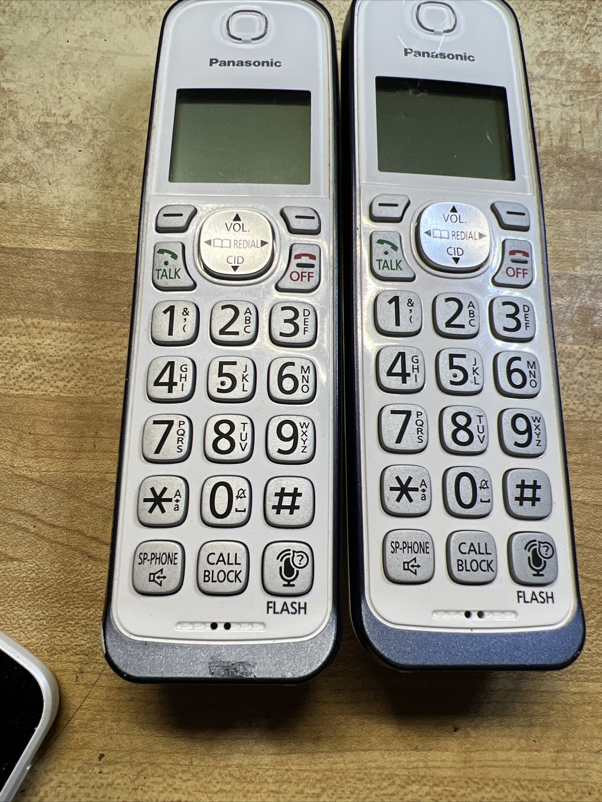 lot of 2 Panasonic KXTGDA51 DECT 6.0 Cordless Phone KXTGD560 HANDSET ONLY eBay