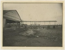 Handley Page Type O Biplane Frame Under Construction 2 Large Photos c1915 WW2