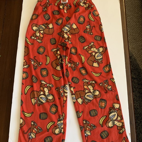 Donkey Kong Pajama Pants Medium (8) | eBay