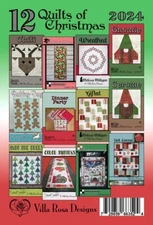 12 Quilts for Christmas 2024-Patterns