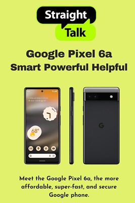 Google Pixel 6a 128GB Charcoal