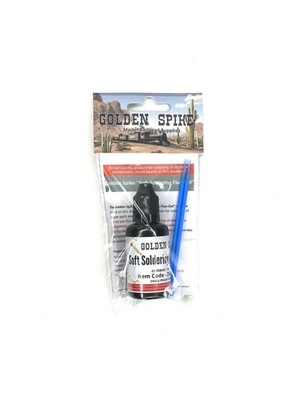 Golden Spike Hobbies ~ Soft Soldering Flux-Gel ~ ZMLM30