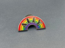 LGBTQ Rainbow ALLY Pin Hard Enamel ALLY Lapel Pin Pride Month Pin