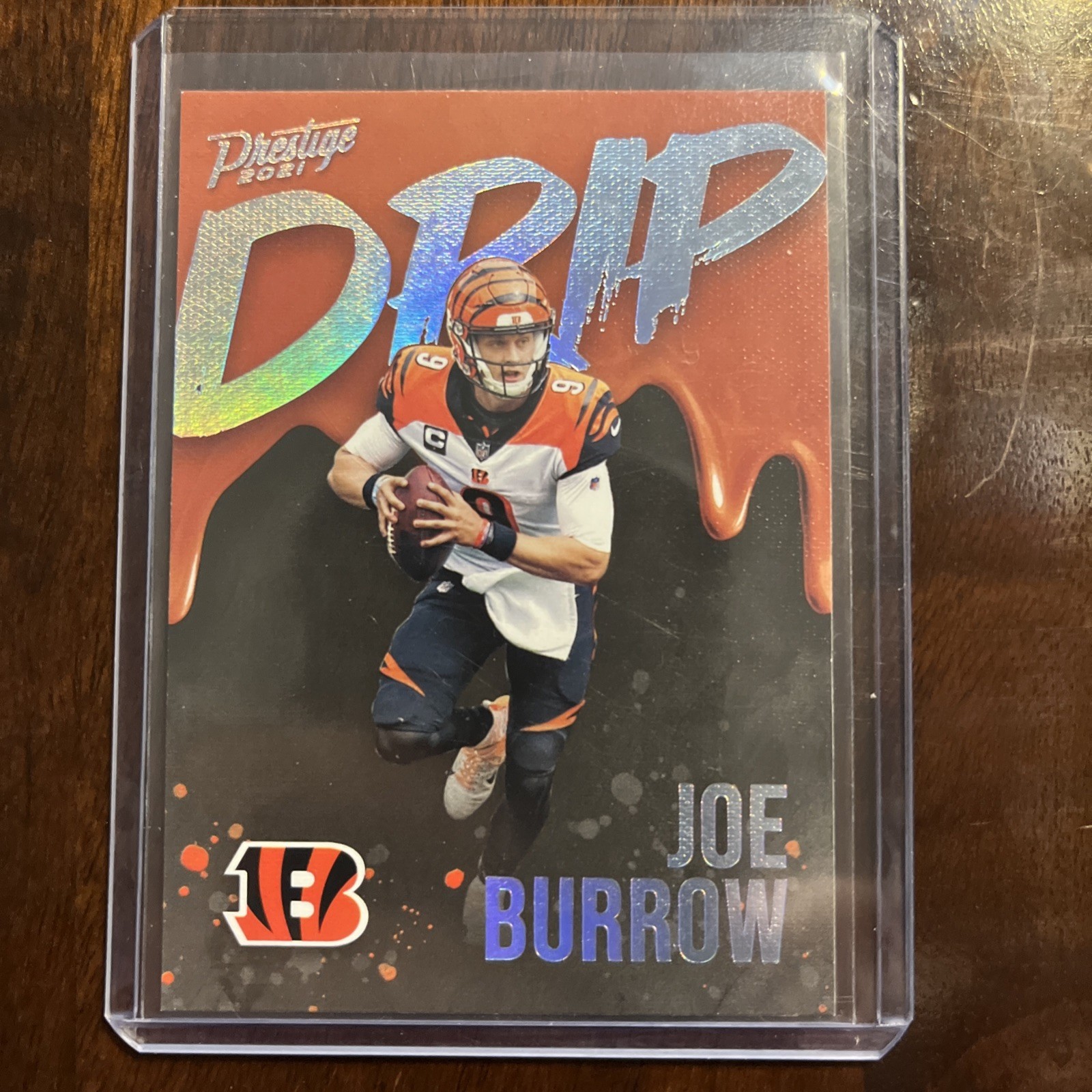 2021 Panini Prestige Joe Burrow Drip SSP 