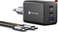 Novoo 67W Usb C LadegeräT 3-Port Gan ? Usb C Netzteil SchnellladegeräT Mit 1 Pd