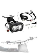 Electric Dirt Bike Headlight with Control Switch,Light Bar Kit for Surron White