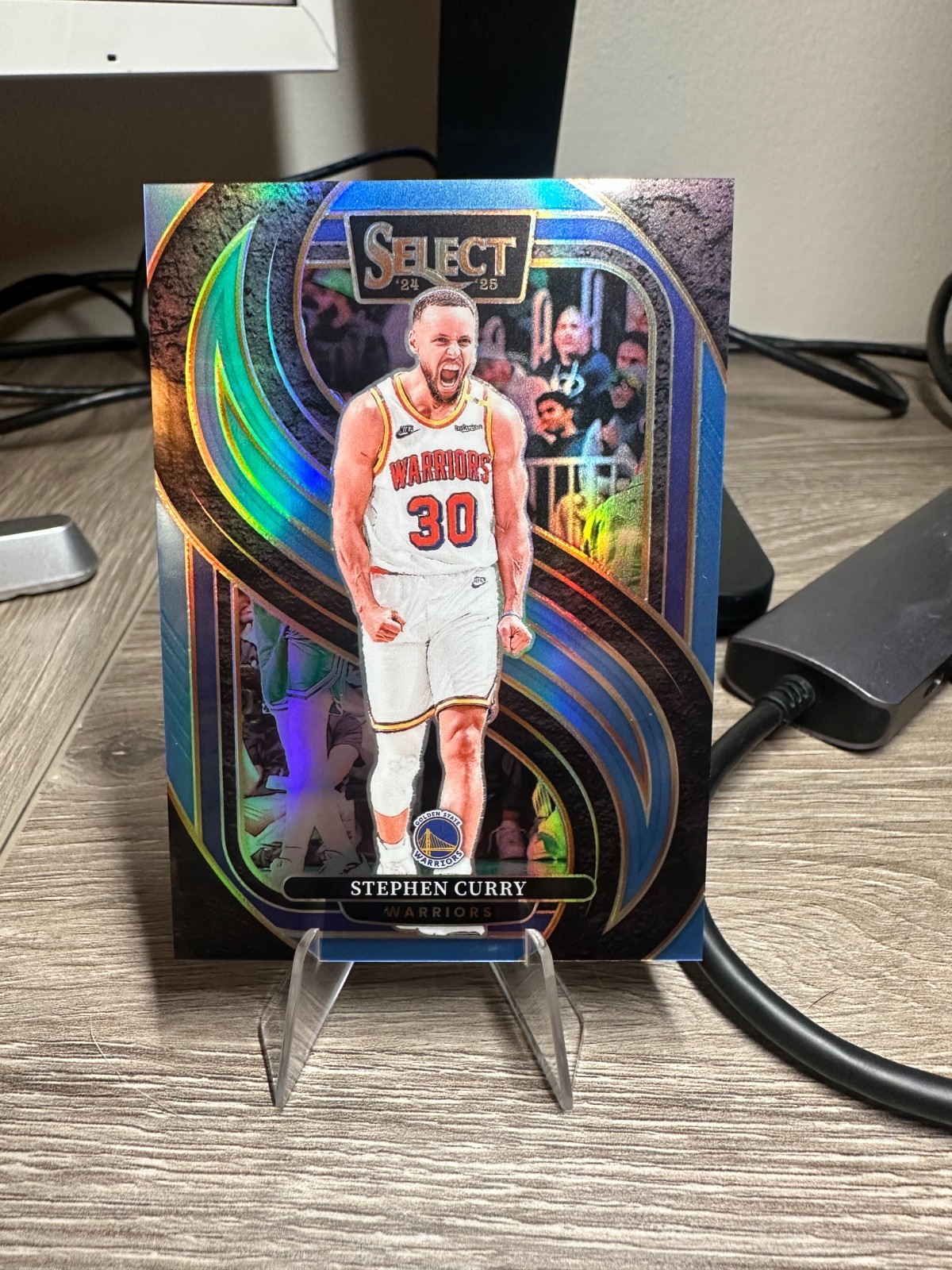 Stephen Curry 2024-25 Panini Select - Premier Level #143 Light Blue /299