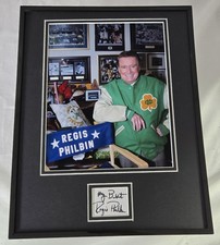 Regis Philbin Signed Framed 11x14 Photo Display 