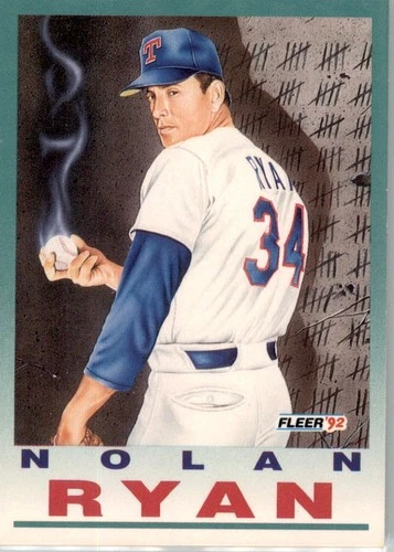 1992 Fleer - Pro Visions Nolan Ryan #710 HOF Texas Rangers