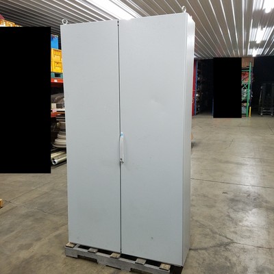 Rittal 8012009 Enclosure, 2 Door, 86'' Height x 47'' Width x 14'' Deep - USED