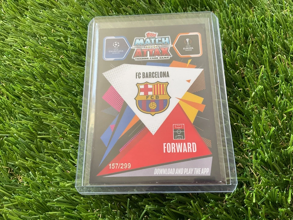 EIDUR GUDJOHNSEN 2020-2021  MATCH ATTAX CHROME LEGEND PARALLEL#157/299 - Image 2 of 2