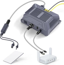 EDUP Starlink Mini Poe Injector & 12V Starlink Adapter Splitter for Starlink Min