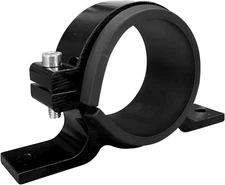 60mm Fuel Filter Mounting Bracket, Aluminum Alloy Fuel Pump Clamp Holder, Univer