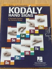 Hal Leonard Kodaly Hand Signs - 8 Versatile P...