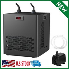 Aquarium Chiller 132 Gallon 1/2 HP Water Chiller for Hydroponics Fish Tank