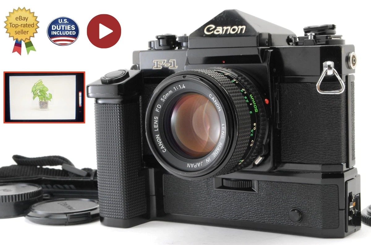 Canon F-1 Film Cameras for sale - eBay
