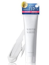 Japan WHITH WHITE Whitening Toothpaste 120g Medicated Herb Mint Low Irritation