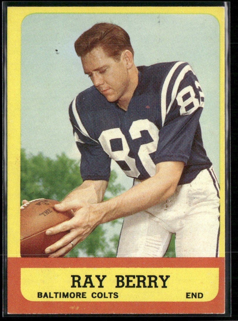 Ray Berry 1963 Topps #4 Baltimore Colts