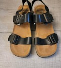 Buckle Sandals CEKE722FLY BRIDLE BLACK SZ 38 WOMEN — photo 1