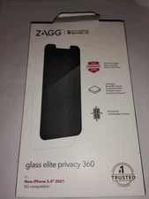 ZAGG Premium (Glass Elite Privacy 360) Protector for Apple iPhone 13 mini   